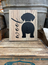 Load image into Gallery viewer, Woof Dog Hook Sign