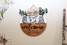 Load image into Gallery viewer, Custom Pet Door Hanger
